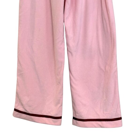 Nick & Nora Women's Sock Monkey Sleepwear Pants Pink Vintage Size Large NWT - Picture 7 of 10